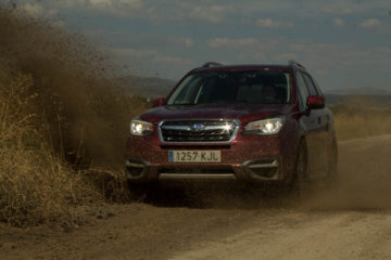 El Subaru Forester encuentra en el barro su hábitat natural