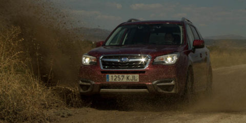 El Subaru Forester encuentra en el barro su hábitat natural