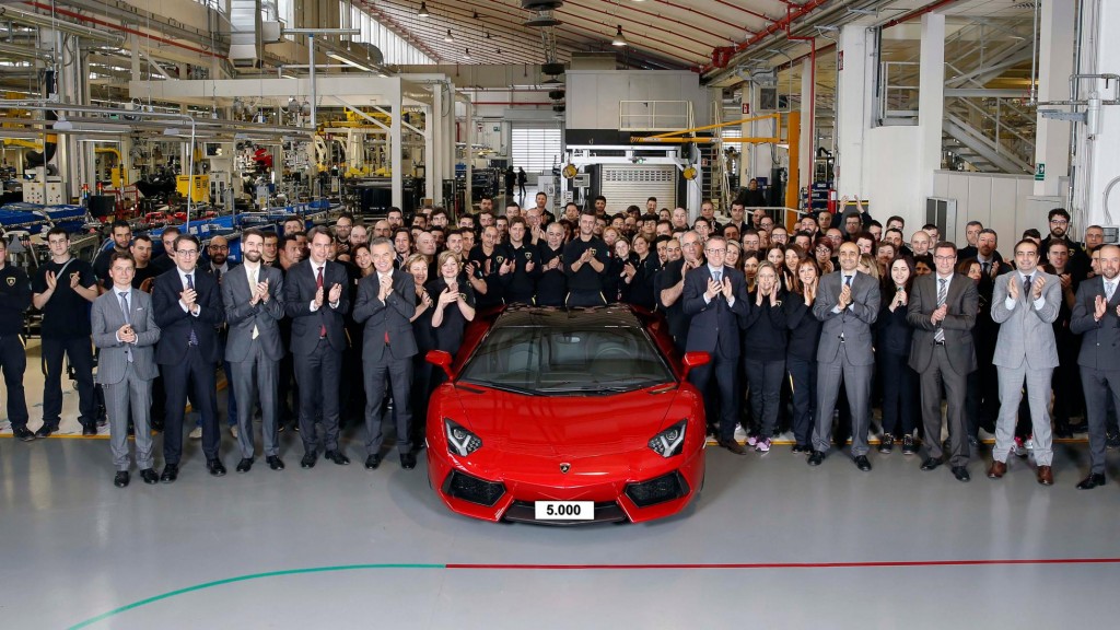 5.000 Aventador, conoce el nuevo logro de Lamborghini