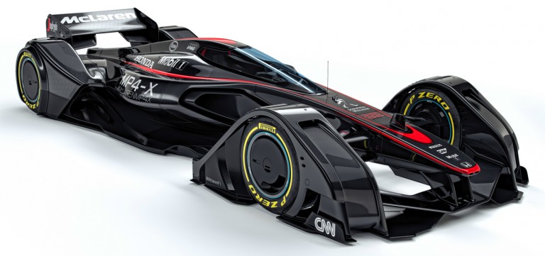 McLaren MP4 X, el futuro de la F1