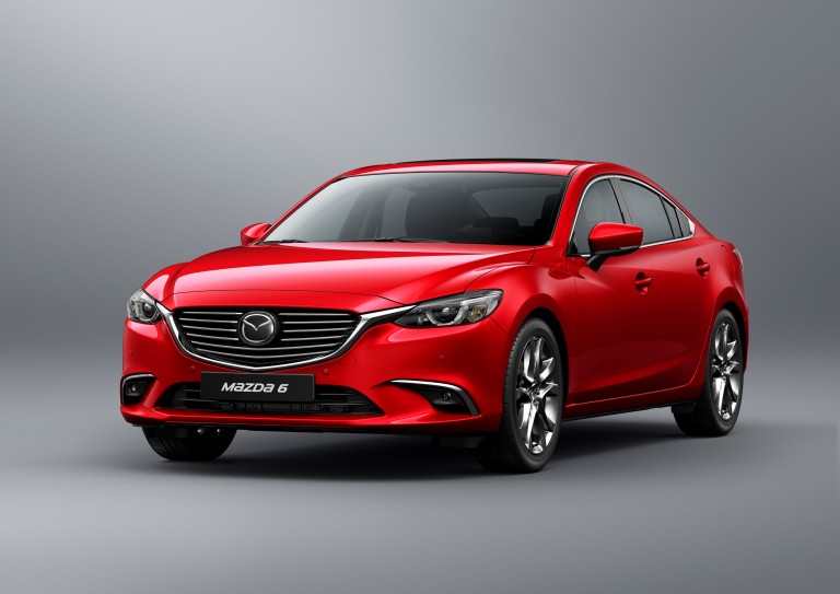 La berlina de Mazda, el Mazda6, llegará a Europa en otoño.