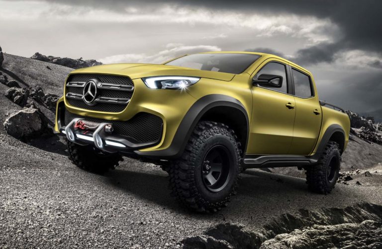 Mercedes-Benz Concept Clase X: La Pick-Up más lujosa