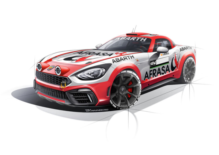 Abarth 124 Rally: Vuelta a la acción en el CERA