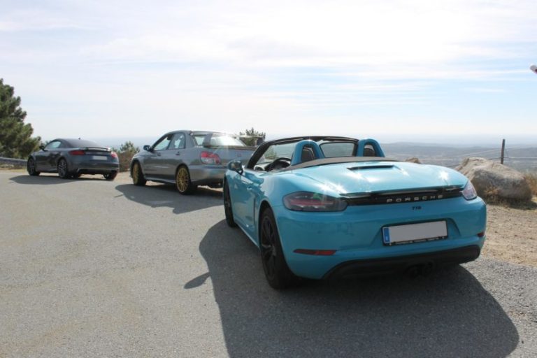 Ruta con Audi, Porsche y Subaru