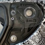 anclaje visera casco