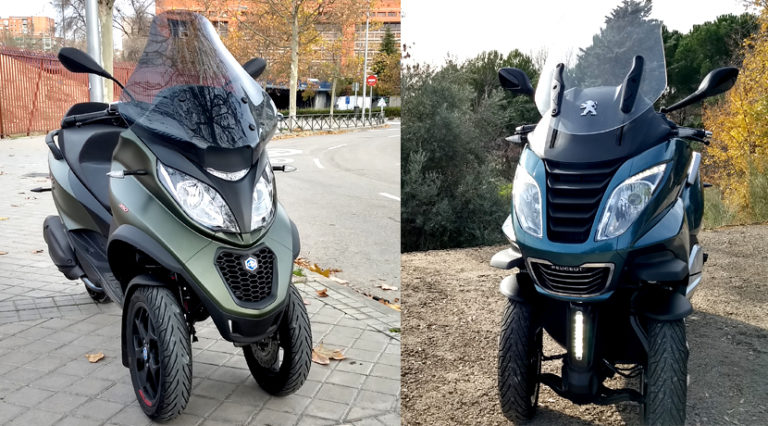Comparativa: Peugeot Metropolis 400 vs Piaggio MP3 350
