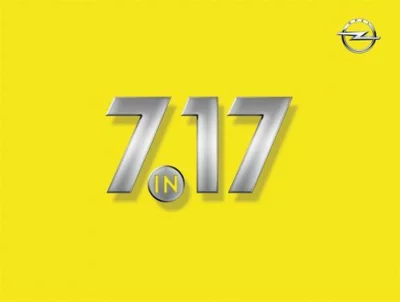 Opel 7 en 17: Nuevos modelos is coming
