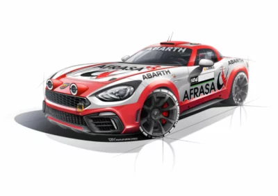 Abarth 124 Rally: Vuelta a la acción en el CERA