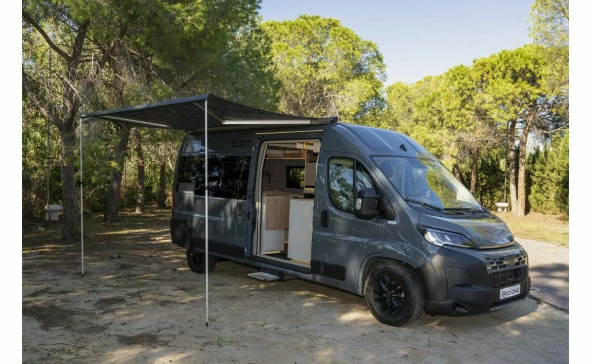 Fiat Ducato camper en la imagen oficial de Fiat Professional