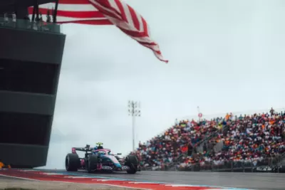 Monoplaza Alpine durante el Gran Premio de Estados Unidos de 2026
