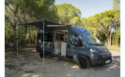 Fiat Ducato camper en la imagen oficial de Fiat Professional