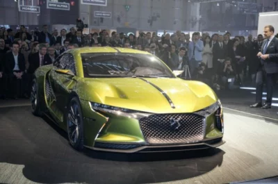 DS presenta su idea de deportivo eléctrico, el E-Tense
