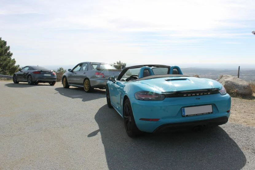 Ruta con Audi, Porsche y Subaru