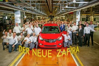 El nuevo Opel Zafira comienza a producirse en Rüsselsheim