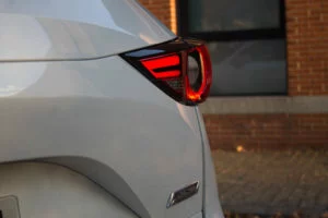 Las ópticas traseras son una de las partes más atractivas en el diseño del Mazda